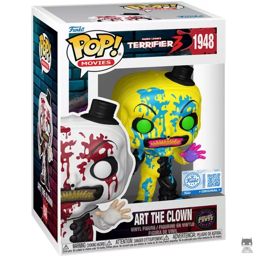 Art the Clown (Chase & Black Light) Funko Pop! figure (Terrifier)
