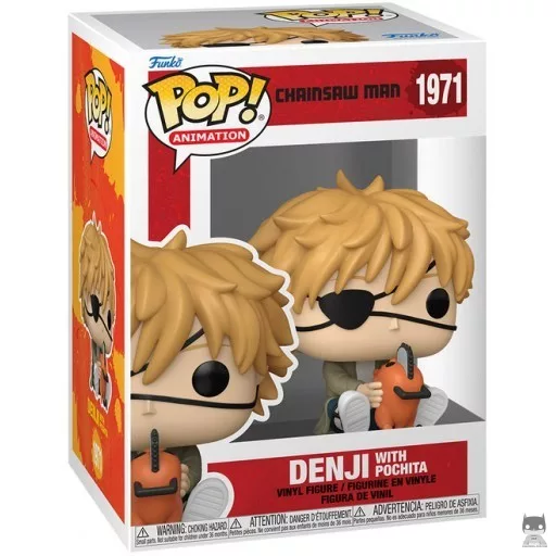 Denji with Pochita Funko Pop! figure (Chainsaw Man)