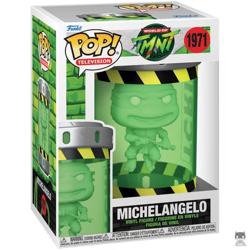 Michelangelo (Ooze Canister) Funko Pop! figure (Teenage Mutant Ninja Turtles)