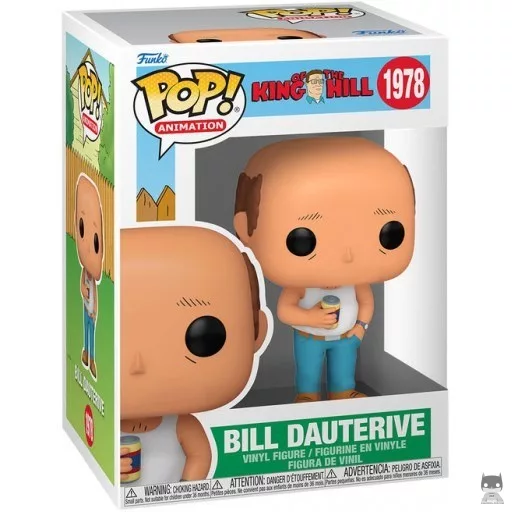 Bill Dauterive Funko Pop! figure (King of the Hill)