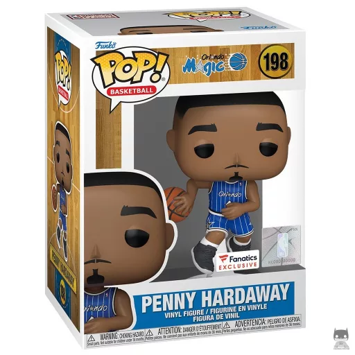 Penny Hardaway (Blue Pinstripe Jersey) Funko Pop! figure (Fanatics)