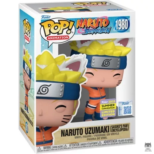 Naruto Uzumaki (Sasuke's Paw Encyclopedia) Funko Pop! figure (Naruto Shippuden)