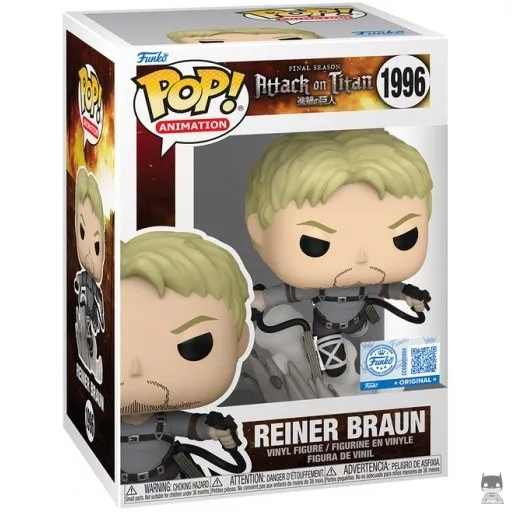 Reiner Braun Funko Pop! figure (Attack on Titan (SNK))