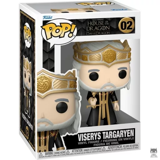 Viserys Targaryen Funko Pop! figure (House of the Dragon : Day of the Dragon (Game of Thrones))