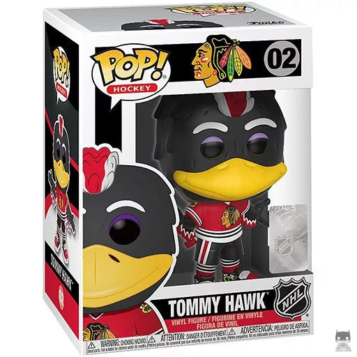 Tommy Hawk (Blackhawks) Funko Pop! figure (NHL Mascots)