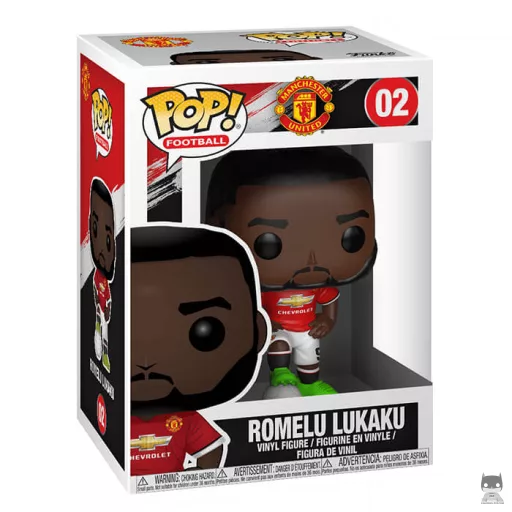 Romelu Lukaku (Manchester United) Funko Pop! figure (Premier League (UK Football League))