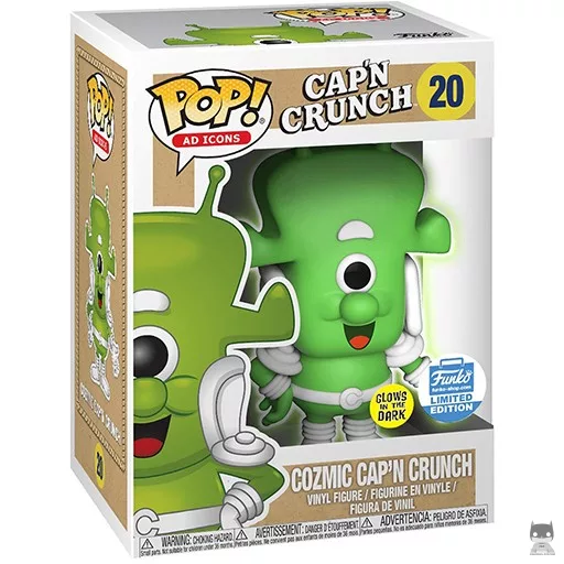 Cozmic Cap'N Crunch Funko Pop! figure (Ad Icons)