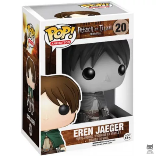 Eren Jaeger Black & White Funko Pop! figure (BAIT)