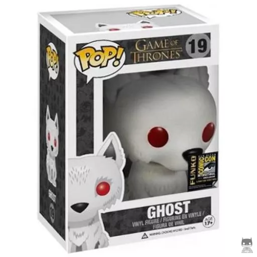 Ghost (Flocked) Funko Pop! figure (Game of Thrones)