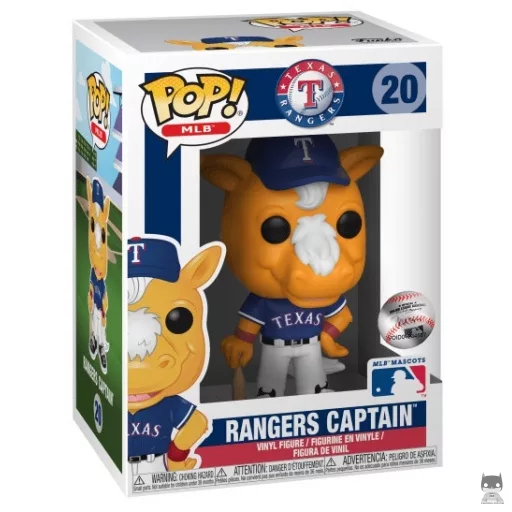 Rangers Captain Funko Pop! figure (MLB Mascots)