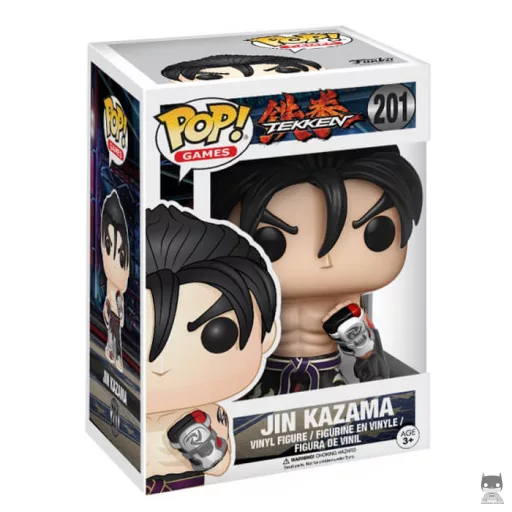 Jin Kazama (Black and White) Funko Pop! figure (Tekken)