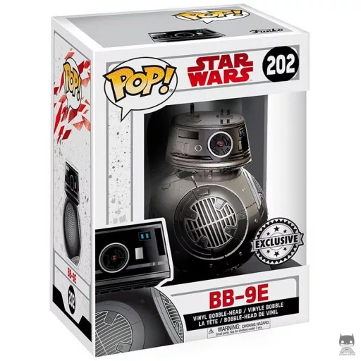 BB-9E (Chrome) Funko Pop! figure (Box Lunch)