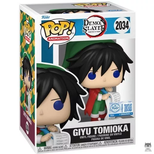 Giyu Tomioka (Christmas) Funko Pop! figure (Demon Slayer)