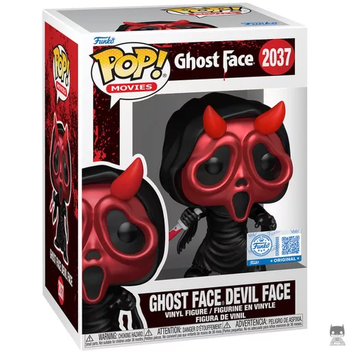 Ghost Face Devil Face (Chrome) Funko Pop! figure (Scream)