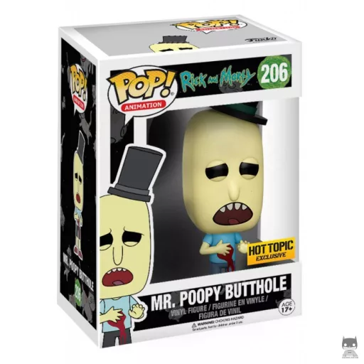 Mr. Poopy Butthole (Bloody) Funko Pop! figure (Rick and Morty)