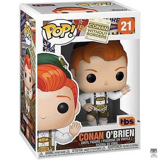 Conan O'Brien as Lederhosen Funko Pop! figure (GameStop)