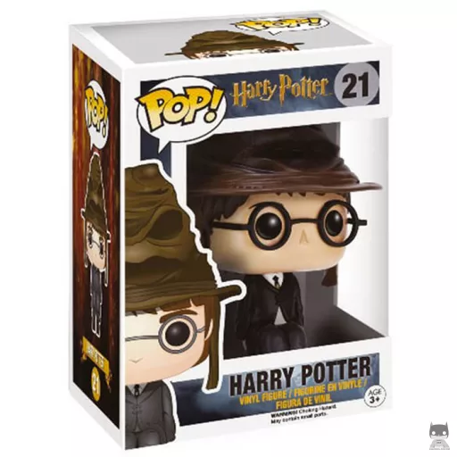Harry Potter (with Sorting Hat) Funko Pop! figure (Barnes & Noble)
