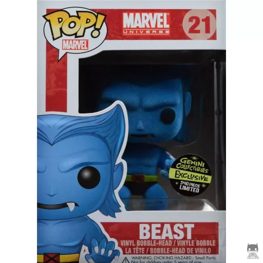 Beast (Flocked) Funko Pop! figure (Pop! Vinyl)