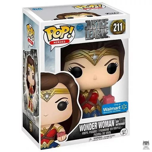 Wonder Woman with Mother Box Funko Pop! figure (Justice League (Movie))