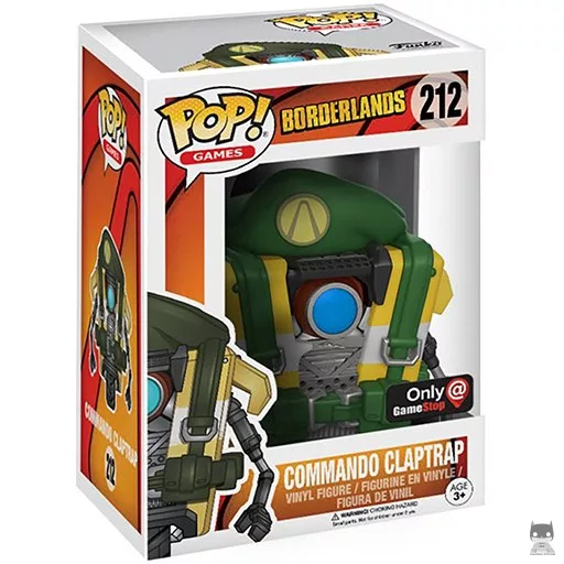 Claptrap (Commando) Funko Pop! figure (Borderlands)
