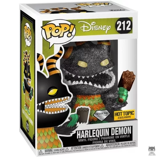 Harlequin Demon (Diamond Glitter) Funko Pop! figure (The Nightmare Before Christmas)