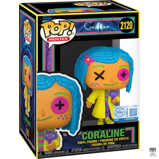Coraline (Patchwork & Black Light) Funko Pop! figure (Coraline)