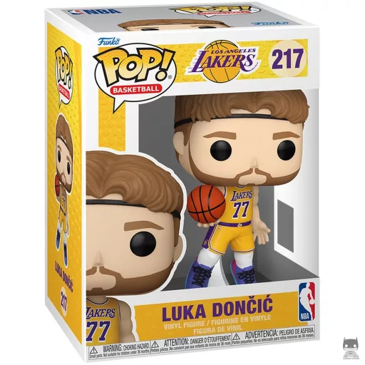 Luka Dončić (Lakers gold jersey) Funko Pop! figure (NBA)