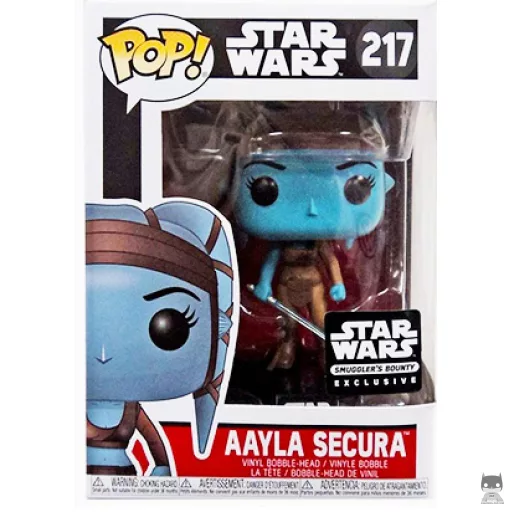 Aayla Secura Funko Pop! figure (Star Wars : Smuggler's Bounty)