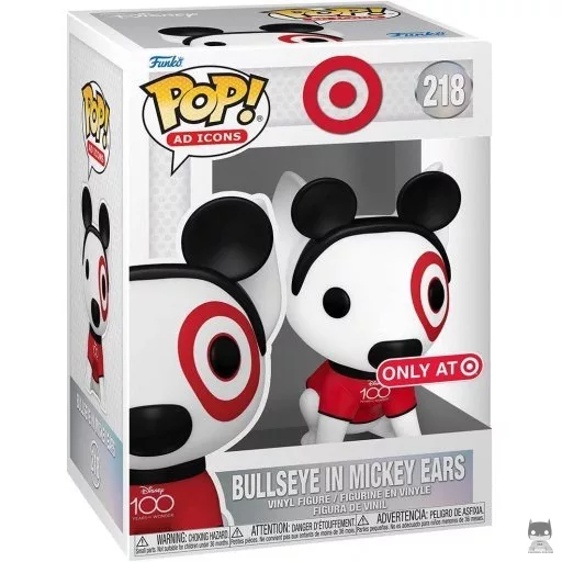 Bullseye in Mickey Ears Funko Pop! figure (Disney 100)
