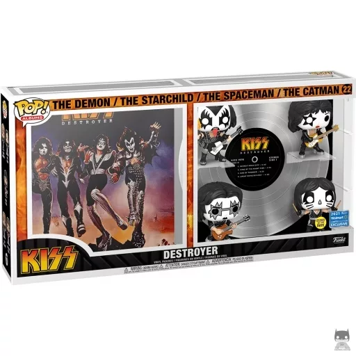KISS
  : Destroyer (The Demon, The Starchild, The Spaceman & The Catman) Funko Pop! figure (KISS)