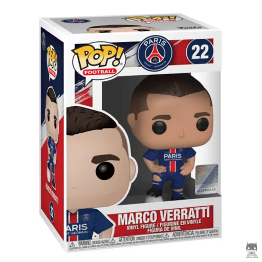 Marco Verratti (Paris Saint-Germain) Funko Pop! figure (Ligue 1 (French Football League))