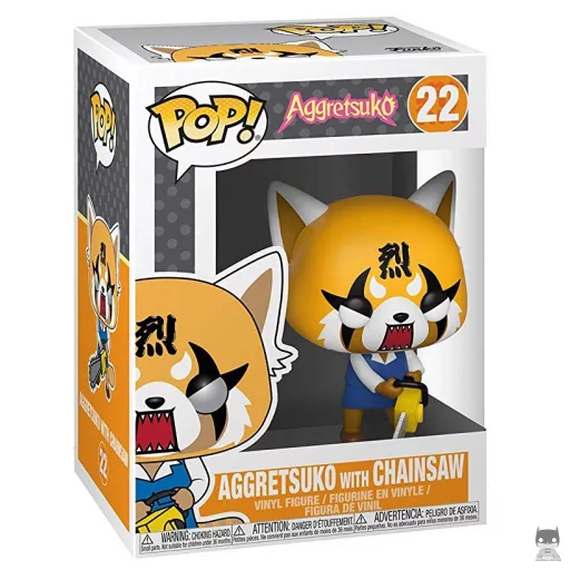 Aggretsuko with Chainsaw Funko Pop! figure (Sanrio)