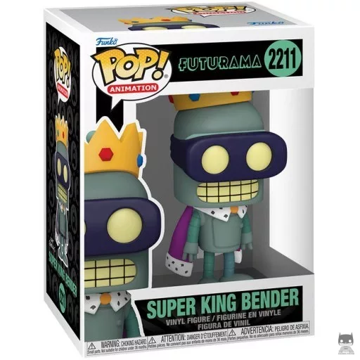 Super King Bender Funko Pop! figure (Futurama)