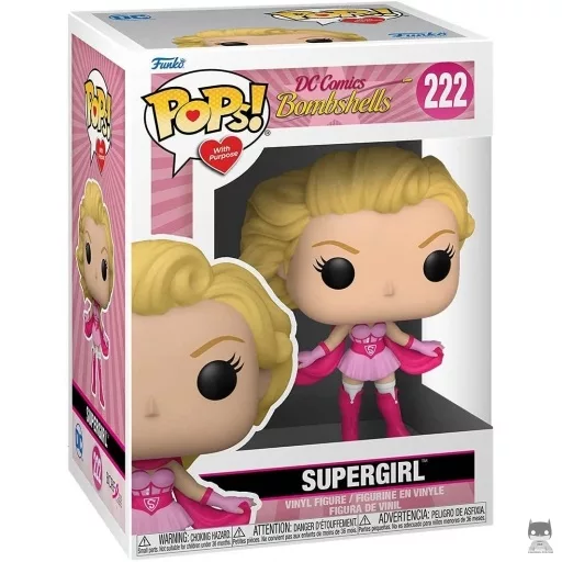 Supergirl (Breast Cancer) Funko Pop! figure (DC Comics: Bombshells)