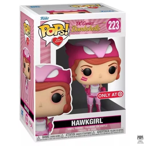 Hawkgirl (Breast Cancer) Funko Pop! figure (DC Comics: Bombshells)