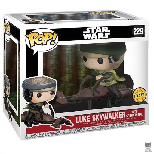 Luke Skywalker with Speeder Bike (Chase) Funko Pop! figure (Star Wars: Episode VII, The Force Awakens)