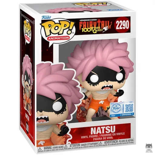 Natsu (Fired-Up) Funko Pop! figure (Fairy Tail)