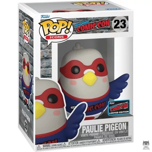 Paulie Pigeon (NYCC Fall Convention 2022) Funko Pop! figure (Freddy Funko)