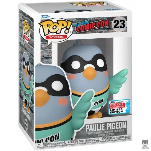 Paulie Pigeon (NYCC Fall Convention 2023) Funko Pop! figure (Freddy Funko)