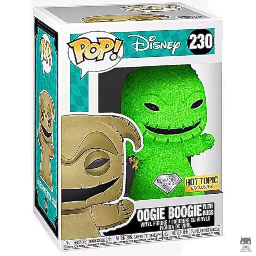Oogie Boogie with Bugs (Diamond Glitter) Funko Pop! figure (The Nightmare Before Christmas)