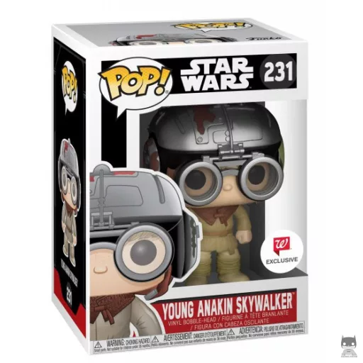 Anakin Skywalker with Podracer Helmet Funko Pop! figure (Walgreens)