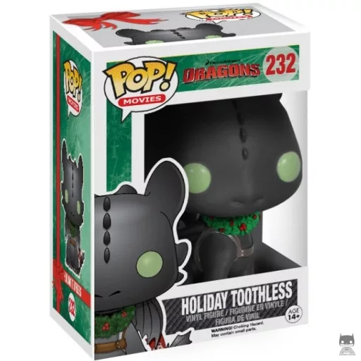Toothless (Holiday) Funko Pop! figure (How to Train Your Dragon)