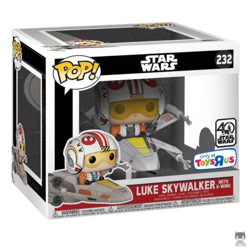 Luke Skywalker with X-Wing Funko Pop! figure (Star Wars: Episode VII, The Force Awakens)