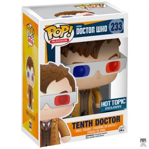 10th Doctor (3D Glasses) Funko Pop! figure (Doctor Who)