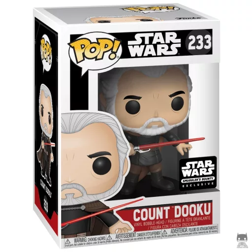 Count Dooku Funko Pop! figure (Star Wars : Smuggler's Bounty)