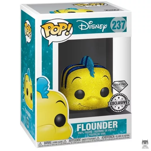 Flounder (Glitter) Funko Pop! figure (The Little Mermaid)