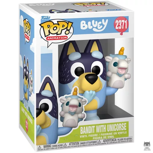 Bandit with Unicorse Funko Pop! figure (Bluey)