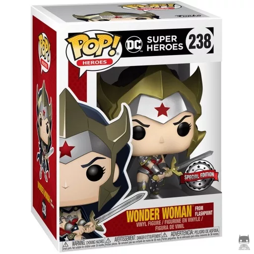 Wonder Woman from Flashpoint Funko Pop! figure (DC Super Heroes)