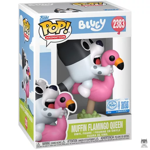 Muffin Flamingo Queen Funko Pop! figure (Bluey)