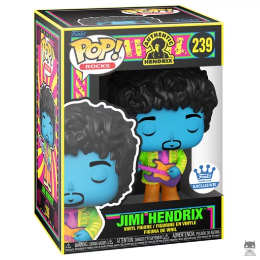 Jimi Hendrix (Blacklight) Funko Pop! figure (Jimi Hendrix)
